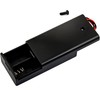 whiteeeen 2pcs 2 AA Battery Box Case with Switch Cover