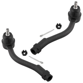 YMAUGP 4pc Front Outer Tie Rod Ends and Front Sway Bar Link Kit ES800287 ES800288 K80858 K80859, Stabilizer Bar End Links and Tie Rod Ends for Hyundai Accent 2006 2007 2008 2009 2010 2011