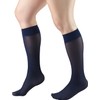 Truform Sheer Compression Stockings, 8-15 mmHg, Women's Knee High Length,