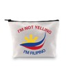 LEVLO Filipino Makeup Bag Philippine Souvenirs Gift Philippine Cosmetic Case