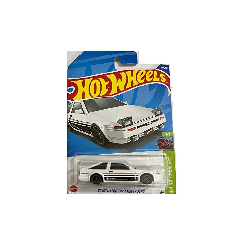 DieCast Hot Wheels Toyota AE86 Sprinter Trueno [Blanco] - 17/250