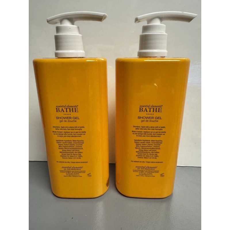 Essentiel Elements 2 PACK Essentiel Elements Bathe SHOWER GEL BODY