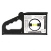 Engineering Inclinometer, Universal Slope Measuring Ruler Multifunction Angle Meter Gauge