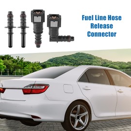 A ABSOPRO Fuel Line Hose Release Connector 1/4" 6.3mm to 5/16" 8mm (Set of 2)