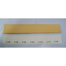 17-1/2" Clip-on Body File Sheet Sandpaper 25pk 120 Grit Bulk.