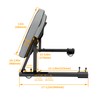 HECASA Universal ATV Backrest Adjustable Foldable Seat Back Cushion Bench
