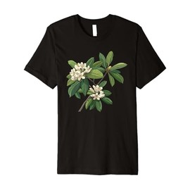 Texas Mountain Laurel With Leaves Premium T-Shirt