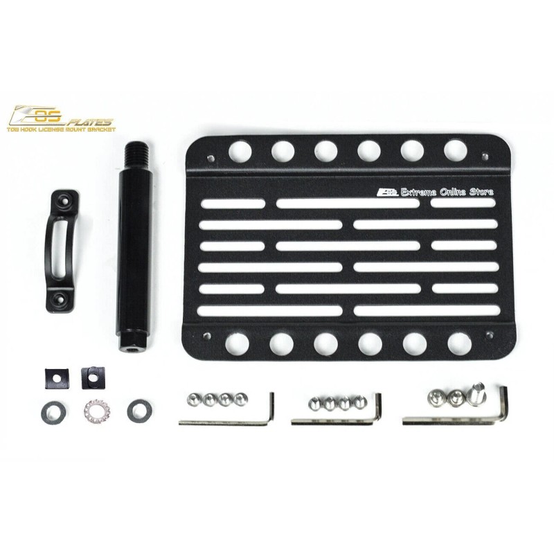 EOS Plate For 2020-Up Toyota Supra Front Bumper Tow Hook