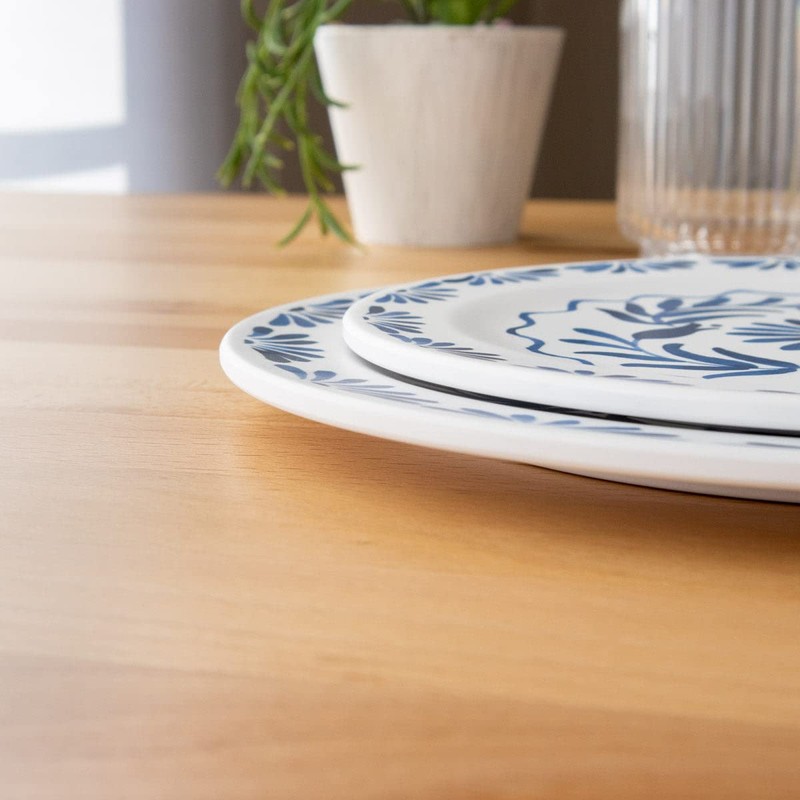 Tarhong DN23987375 Azure Salad Plate, 8.3 inches (21 cm), Dish,
