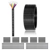 16 Gauge 7 Conductor Electrical Wire 50FT, UL 2464 16