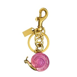LXHSLJN Agate Snail Keychain Bag Charms for Women Handbags Cute Simulation Resin Car Accessories Lightweight Durable Anti-Loss Key Ring Purse Jewelry Gifts, Silver, Small