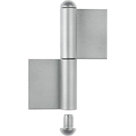 Gah-Alberts 414313 Construction Hinge Type KO4 2 Parts for Welding Height 100 mm