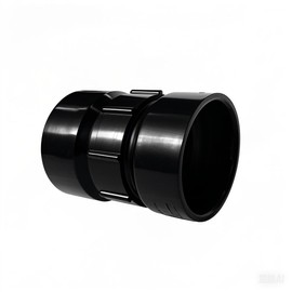 Lesso 2''ABS Union 2-Inch X 2-Inch Hub Union,Black 2 Inch