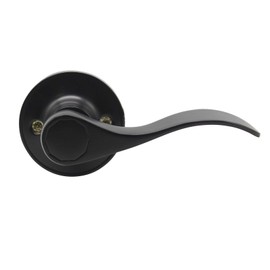 4 Pack Dummy Door Lever Wave Style Leverset Door Handles Right and Left Handed Oil Rubbed Bronze Finish by Probrico