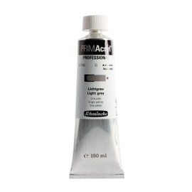Schmincke - PRIMAcryl® Professional Finest Brilliant Acrylic Paint, Light Grey, 150 ml Tube, 13 788 019, Premium Acrylic Paint, Acrylic Paint, Professional Quality