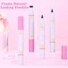 Versatile 2-in-1 design Long Lasting Soft Spot Pen Glitter Fake