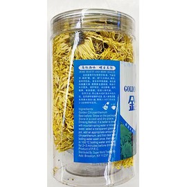 Herb Tea,Golden Chrysanthemum Dried Flowers, 1.23 oz (35g), 金絲皇菊