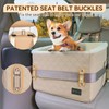 PETSFIT Puppy Car Seat, Cat Car Seat, Soft Foam Dog
