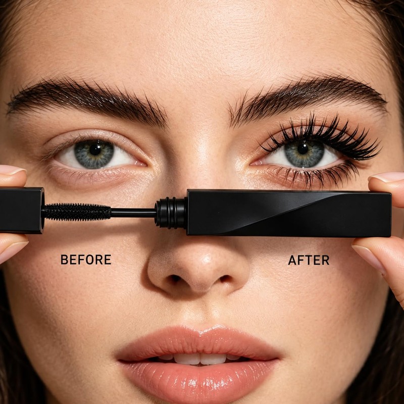 IBRAHYPE Tubing Black & White Lash Primer Mascara Set, 15ml