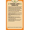 Herbal Cup Ayurveda Turmeric Tea, Organic Lemon Ginger, No Caffeine