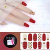 Easy-to-Apply Cute Strawberry Nail Art Sticker ZX-2995 13ea