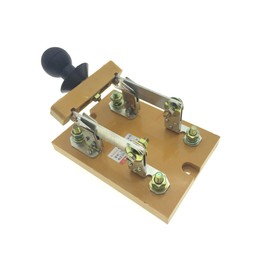 YXQ AC 400V 200A Double Pole Electric Brake Open Type Safety Knife Switch DPST