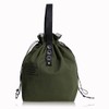 LELE LIFE Canvas Insulated Lunch Bag with Drawstring Closure, Wide-Open