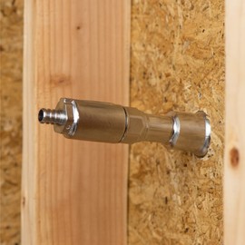 Aquor 1/2 inch PEX Crimp 90 Degree Elbow Stainless Steel Inlet, For Aquor Hydrants