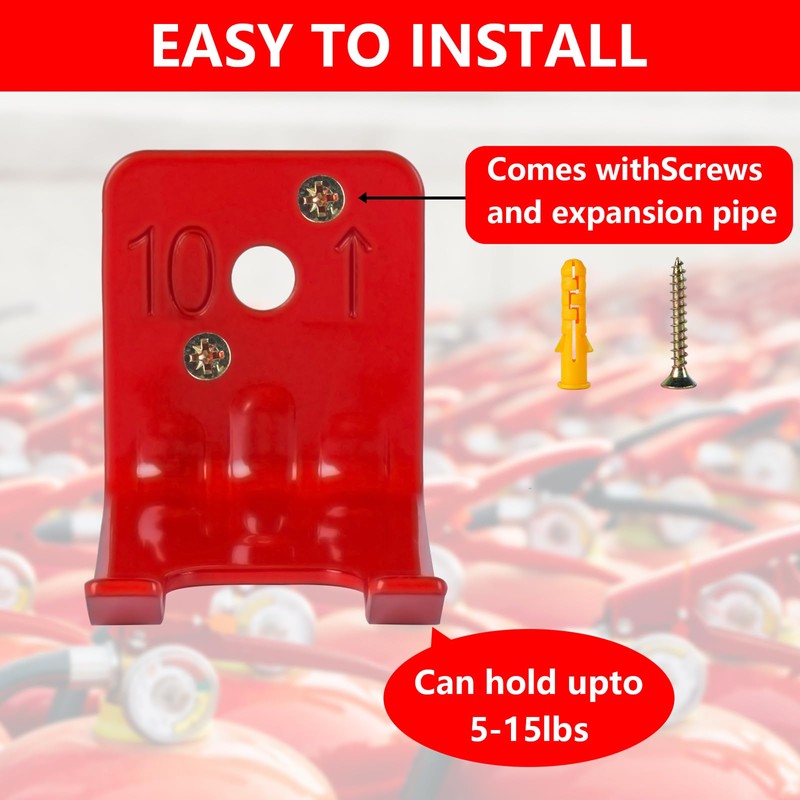 Fire Extinguisher Mounts & Brackets, 8 Pack Fire Extinguisher Brackets