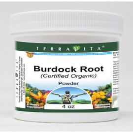 Burdock Root (Certified Organic) Powder (4 oz, ZIN: 517585)