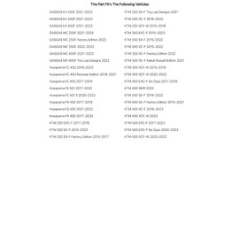 Tusk Oil Change O-Ring Kit For KTM 350 EXC-F 2015-2023