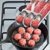 2024 Meat Baller Spoon with Cutting Spade,Triple Meatball Maker,DIY Meatball