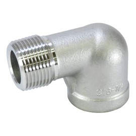 Flowbal Stainless Steel Threaded Fitting Street Elbow VSL-S14-01 1/8
