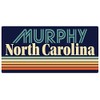 Murphy North Carolina 5 x 2.5-Inch Fridge Magnet Retro Design