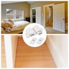 METALLIXITY Double Magnetic Touch Latch (1.38"x2.72") 4Pcs, Plastic Touch Latches