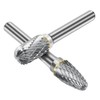 Buyohlic Set of 8 pcs Tungsten Carbide Burr Set 1/4"