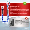 NIUTRIP Bungee Dock Line,Boat Rope Stretchable Docking String with Foam
