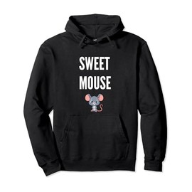 Cute Mouse Pet Name Girlfriend Sister Gifts Mice Pullover Hoodie