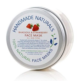 Handmade Naturals Face Mask, Rhassoul/Strawberry