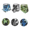 Sosoport 3pcs Camouflage Elastic Bandages Non-Sticky Non-Woven Athletic Wraps Field