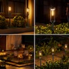 ALFIOT Solar Pathway Lights Solar Outdoor Lights Pathway Waterproof 8