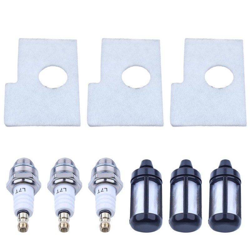 Adefol Air Fuel Filter Spark Plug Kit Replacement Parts for