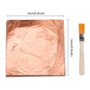 KINNO Gold Leaf Sheets, Real Copper Rose Gold Foil Paper