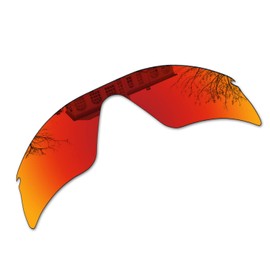 Millersawp Radar Range Replacement Lenses Compatible with Oakley Sunglass-Red Iridium