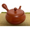 Japanese Kyusu tokoname Clay Teapot 10.8 fl.oz. Takeharu Red Clay