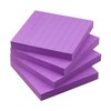 Lined Sticky Notes 3x3 Sticky Notes with Lines Self-Stick Notes