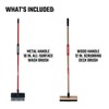 CRAFTSMAN CMXMKIT0100 2-Piece Long Handle Wash Brush Set with 10