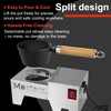 MMasters Fast-Heating Electric Lead Melting Pot – 80 Oz Capacity