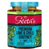 Geeta's Lime & chili Chutney hot 230g