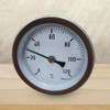 Termómetro de dial Termómetro de tubería de agua caliente Medidor